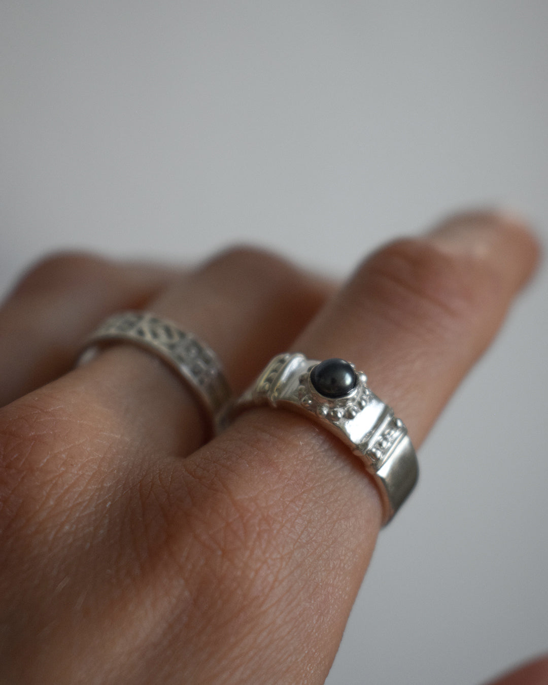 Black Pearl Ring