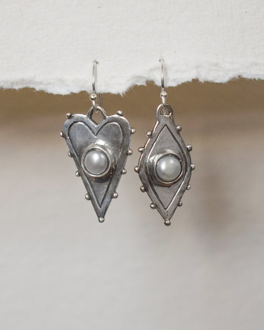 Heart Guard Earrings